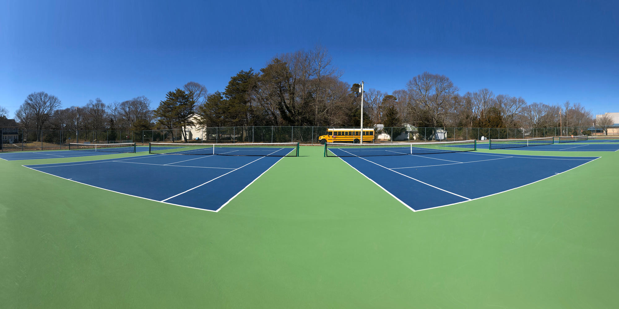 Nickolaus Construction | Athletics Court Color Coating Central Jersey